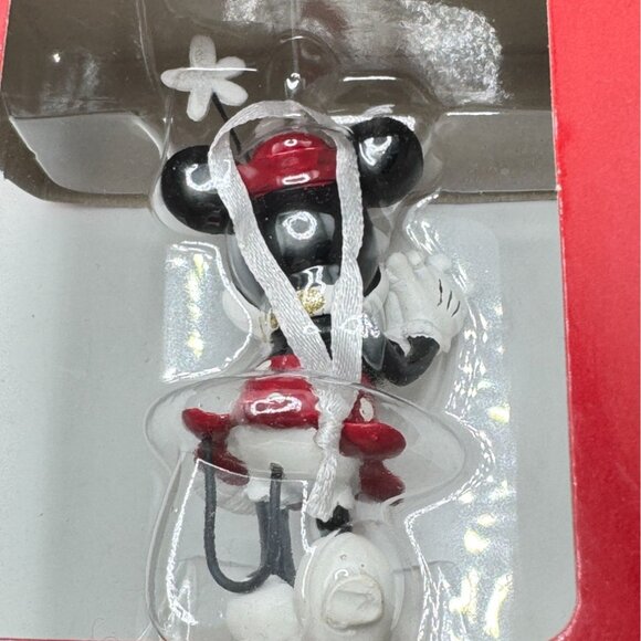 Hallmark Disney Minnie Mouse Christmas Ornament Polka Dot Dress Scarf Hat 2017 - Picture 4 of 9